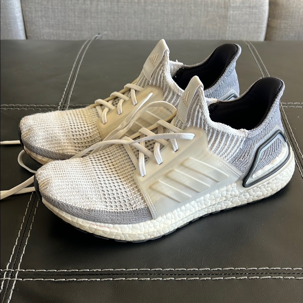 Adidas Ultraboost 20 White Gray Sneakers